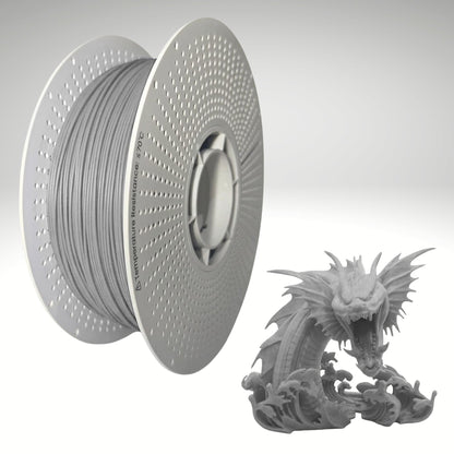 Grey PLA 3D printing filament 1kg spool - Leviathan 3D Australia